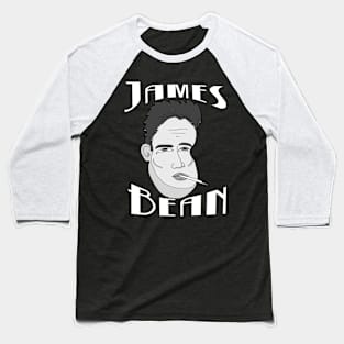 Hollywood Icon James Bean Baseball T-Shirt